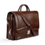 Unique Waterproof Design New Laptop & Official Bag – Color: Brown – Thumbnail 1