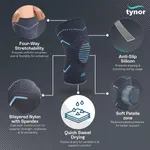 Tynor D23 Knee Cap Comfeel – Knee Support & Pain Relief Sleeve (Pair) – Size: S – Thumbnail 2