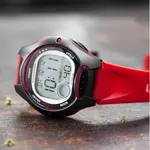 Casio LW-200-4AVDF Standard Digital Watch For Kids – Dial Color: Black, Strap Color: Red – Thumbnail 4
