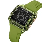 NAVIFORCE NF7101 Casual Sports Electronic Women's Watch  – Dial Color: Green, Strap Color: Green  – Thumbnail 3