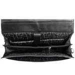 Mens Messenger Bag 15.6 Inch Waterproof Leather Office Work Bag – Color: Black – Thumbnail 3