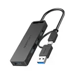 Vention CHTBB USB3.0 & Type-C 2-in-1 Interface to 4-Port USB 3.0 HUB – Thumbnail 2