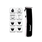 Kemei KM- 3580 Rechargeable Professional Grooming Kit Trimmer – Thumbnail 1