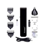 Kemei KM- 3580 Rechargeable Professional Grooming Kit Trimmer – Thumbnail 3