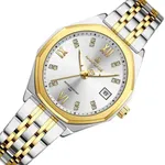 Naviforce 5052 Luxury Stainless Steel Quartz Analog Men's Watch – Dial Color: Gold, Strap Color: Gold  – Thumbnail 2
