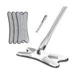 X Type Hand-Free Easy Squeeze Self Wringing Flat Mop – Thumbnail 1