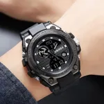 SKMEI 2031 Sport Chronograph Waterproof Men's Watch  – Dial Color: Black, Strap Color: Black – Thumbnail 5