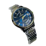 Poedagar 836 CH Gold Blue Women's Watch – Dial Color: Gold, Strap Color: Blue – Thumbnail 2