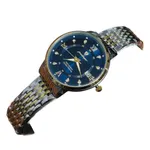 Poedagar 836 CH Gold Blue Women's Watch – Dial Color: Gold, Strap Color: Blue – Thumbnail 3