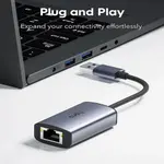 Cudy UE10A USB to RJ45 Gigabit Gray Converter & LAN Adapters – Thumbnail 3
