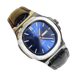 Poedagar 853L Quartz Square Waterproof Luminous Men's Watch – Dial Color: Blue, Strap Color: Black – Thumbnail 2