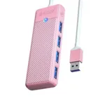 ORICO PAPW4A-U3 PW SERIES 4-PORT USB 3.0 HUB Pink – Thumbnail 2