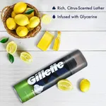 Gillette Classic Lemon Lime Pre Shave Foam 196gm – Thumbnail 2