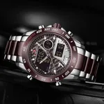 Naviforce NF9171 Fashion Stainless Steel Quartz Men's Watch  – Dial Color: Rose, Strap Color: Rose – Thumbnail 4