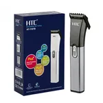 HTC AT-1107B Hair Trimmer Men Clipper USB Rechargeable Beard Trimmer – Color: Silver – Thumbnail 2