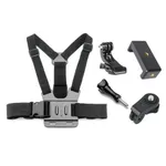 Action Camera Mount with Phone Holder Action camera chest mount – Thumbnail 4