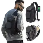 BANGE BG-7086 Stylish Casual Single Shoulder Cross body Bag – Color: Black – Thumbnail 2