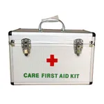 Double Lock Aluminum First Aid Kit Storage Box – Thumbnail 1
