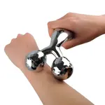 Unisex Handheld Manual Roller Body Massager – Thumbnail 3