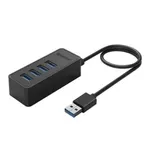 Orico W5P-U3 4 Ports USB 3.0 HUB Black – Thumbnail 1