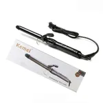 Kemei KM-9942 Style Care Essential Perfect Hair Curler for Women – Color: Black – Thumbnail 3