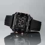 Naviforce NF7101 Silicone Strap Transparent Digital Fashion Female Wristwatch – Dial Color: Black, Strap Color: Black – Thumbnail 4