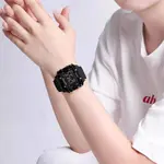 Naviforce NF7101 Silicone Strap Transparent Digital Fashion Female Wristwatch – Dial Color: Black, Strap Color: Black – Thumbnail 5