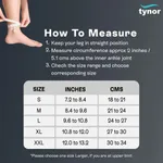 Tynor D-01 Ankle Binder – Ankle Support Brace for Pain Relief – Size: S – Thumbnail 5