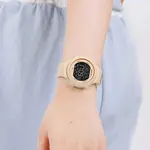 Naviforce NF7119 Comfortable Silicone Strap Trendy Sport Fashion Digital Women's Watch – Dial Color: Beige, Strap Color: Beige – Thumbnail 4