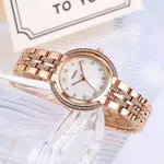 Skmei 1979 Analog Quartz Luxury Stainless Steel Strap Special Women Wrist Watches – Dial Color: Brown, Strap Color:  Brown  – Thumbnail 3
