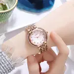 Skmei 1979 Analog Quartz Luxury Stainless Steel Strap Special Women Wrist Watches – Dial Color: Brown, Strap Color:  Brown  – Thumbnail 4