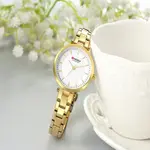 Curren 9054 Quartz Bracelet Water Resistant Watch for Women – Dial Color: Gold, Strap Color: Gold  – Thumbnail 2