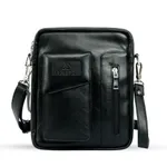 Genuine Leather Elegant Exclusive Mobile Pocket with Messenger Bag – Thumbnail 1