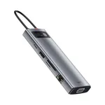 Baseus Metal Gleam Series 9-in-1 Multifunctional Type-C HUB – Thumbnail 4