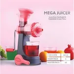 Hand Press Manual Citrus Juicer Compact ABS Plastic Multicolor Eco-Friendly – Thumbnail 4