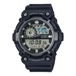 CASIO AEQ-200W-1A2VDF Resin Body Multifunctional Backlit Analog-Digital Men's Wristwatch – Dial Color: White, Strap Color: Black – Thumbnail 1