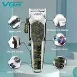 VGR V-299 Rechargeable Hair Clipper Trimmer For Men – Thumbnail 5