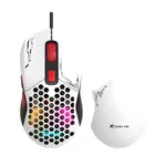 Xtrike Me GM-316 Wired RGB Optical Gaming Mouse – Color: White – Thumbnail 1