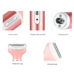 Kemei KM-6637 Multi Functional 4 In 1 Trimmer For Women – Thumbnail 5