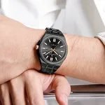 NAVIFORCE NF9226 Luminous Waterproof High-quality Quartz Men's Watch – Dial Color: Black, Strap Color: Black – Thumbnail 5