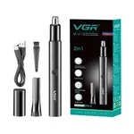 VGR V-615 Professional 2-in-1 Nose and Hair Trimmer for Men and Women – Thumbnail 4