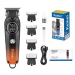 Kemei KM-1741 Professional Hair Clipper & Electric Trimmer – Color: Orange – Thumbnail 3