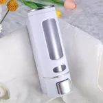 400ml Multi Purpose Wall Mounted Liquid Soap Dispenser White Color – Thumbnail 5
