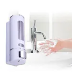 400ml Multi Purpose Wall Mounted Liquid Soap Dispenser White Color – Thumbnail 2