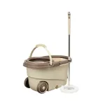 360-Degree Floor Cleaning Spin with Wheels & Mop Bucket Set Mop  – Thumbnail 1