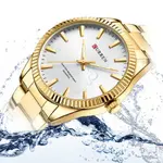 Curren 8425 Luxury Stainless Steel Waterproof Men's Watch – Dial Color: White, Strap Color: Gold – Thumbnail 8
