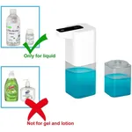 400Ml Capacity Automatic Infrared Hand Liquid Soap Dispenser Rechargeable – Thumbnail 3