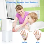 400Ml Capacity Automatic Infrared Hand Liquid Soap Dispenser Rechargeable – Thumbnail 4