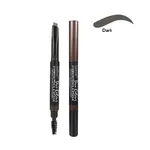 Technic Duo Colour SuitableEyebrow Pencil & Spoolie - Dark – Thumbnail 1