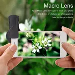 APEXEL APL-0.45WM Mobile Phone Lens Kit 0.45X Super Wide Angle & 12.5X Super Macro Lens – Thumbnail 2